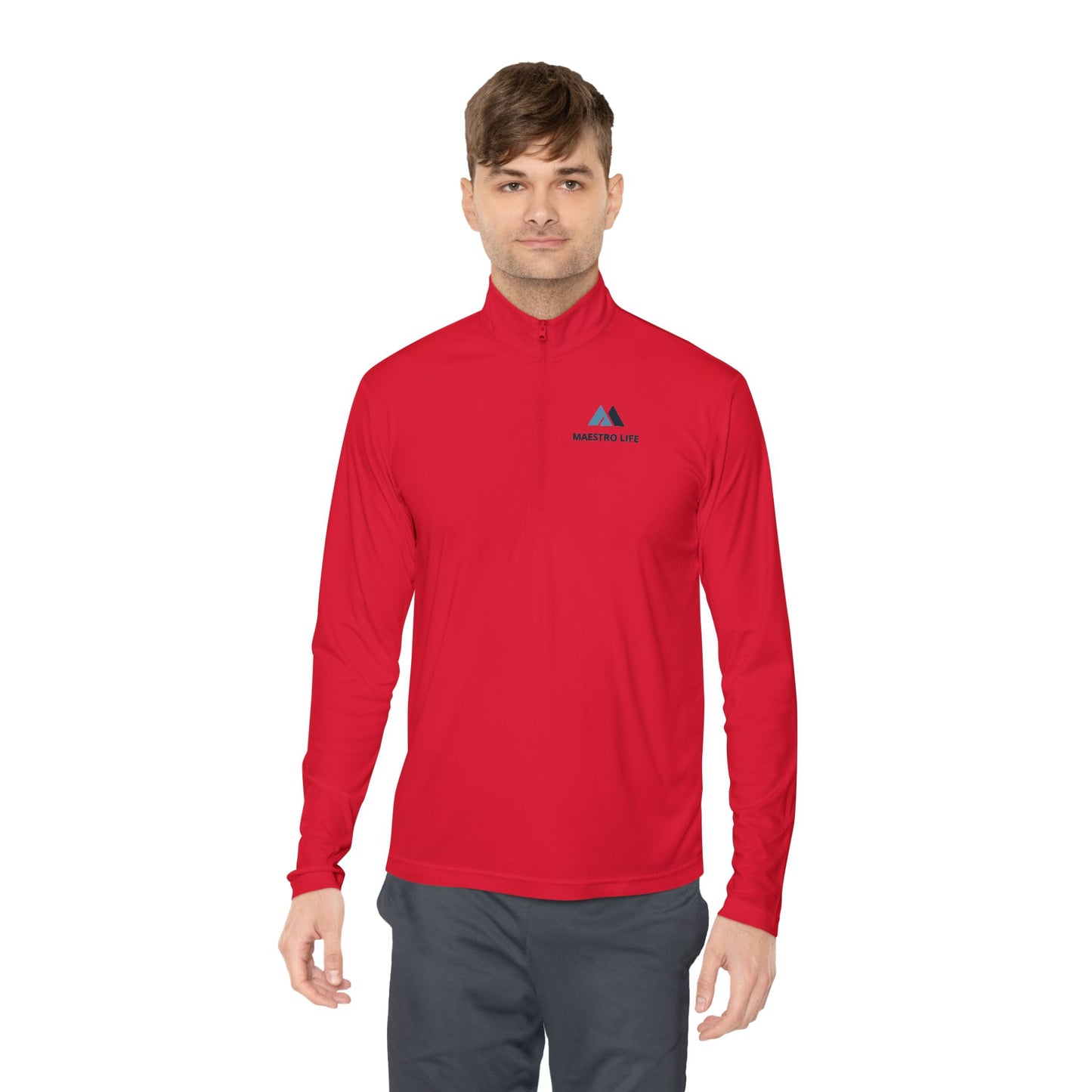 Maestro life 1/4 zip gym top