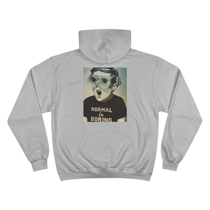 Maestro Life - Normal is Boring Champion Hoodie