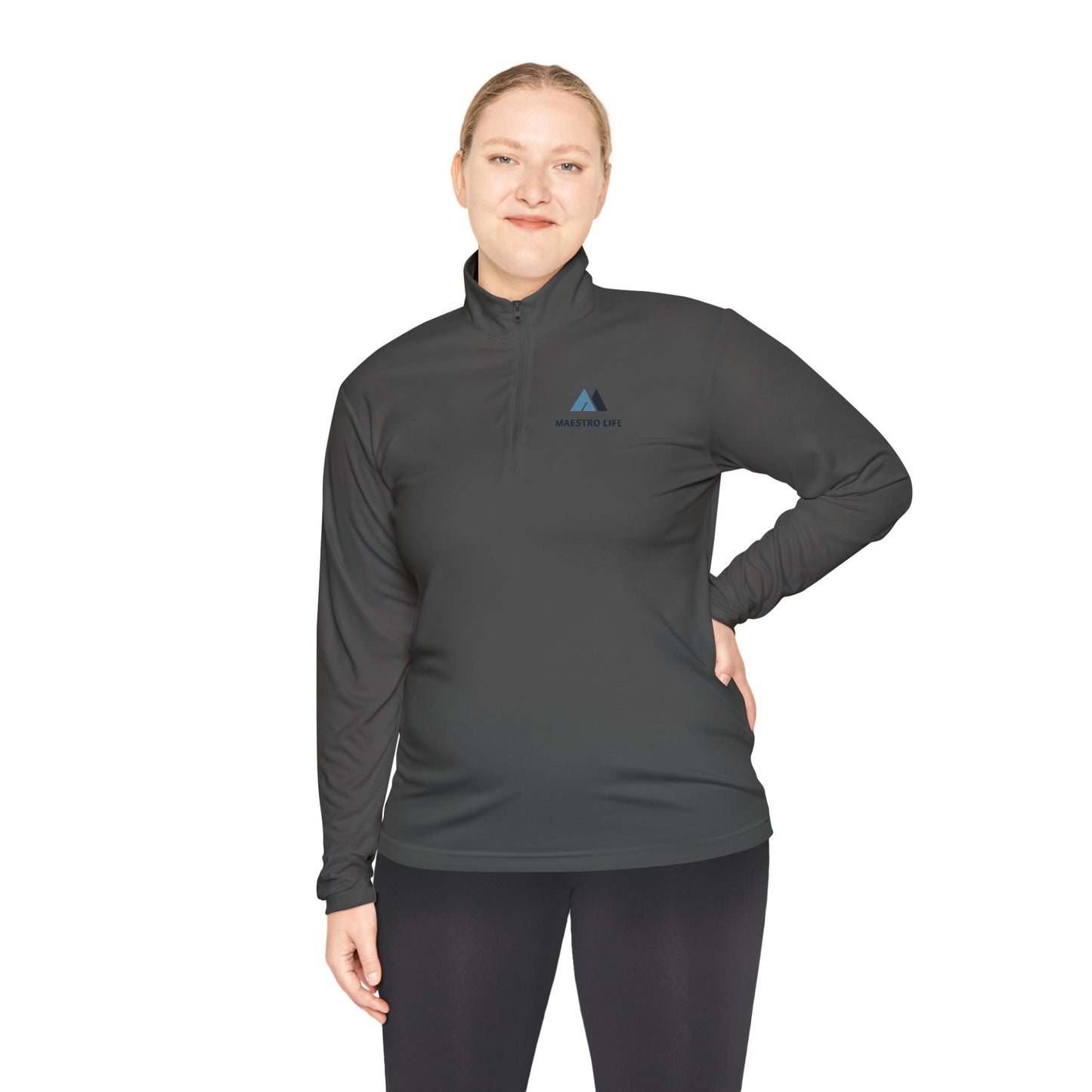 Maestro life 1/4 zip gym top