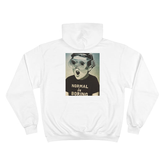 Maestro Life - Normal is Boring Champion Hoodie