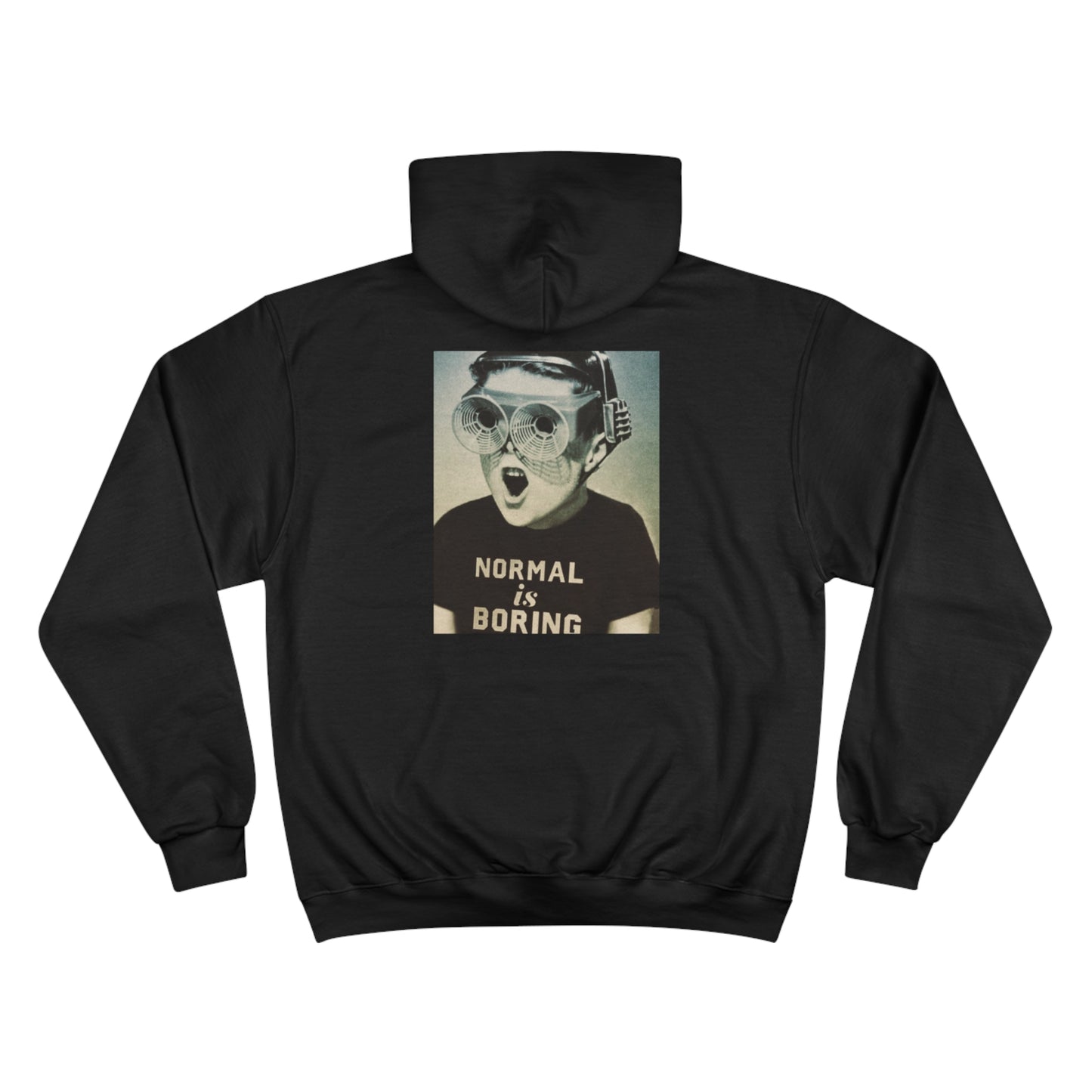 Maestro Life - Normal is Boring Champion Hoodie